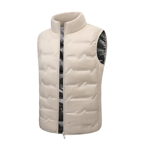 Gilets pour hommes, col montant confortable, sans manches, Ryan Pro Gear, gilet matelassé de haute qualité, prix de gros - Product Image 1