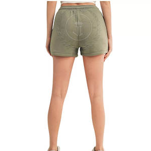 Shorts pour femmes de haute qualité respirants avec taille élastique en polyester/coton Couleurs et tailles personnalisables - Vente en gros - Product Image 4