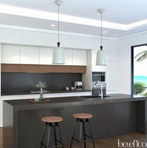 Custom Kitchen and Bathroom Vanity <b>Tops</b> Calacatta Quartz Natural Stone Countertops Carrara Calacata Hotel Project Prefab Cut - Product Image 1