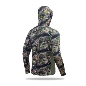 Dernière arrivée Offre Spéciale produit pêche sweat à capuche ensemble court avec casquette séchage rapide respirant ensemble de pêche conception personnalisée impression - Product Image 3