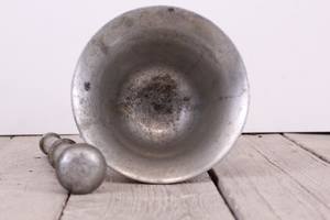 Mortier et pilon créatifs en aluminium pour la maison restaurant accessoires de cuisine outils pour herbes et épices broyeur de médicaments en granit masher - Product Image 3