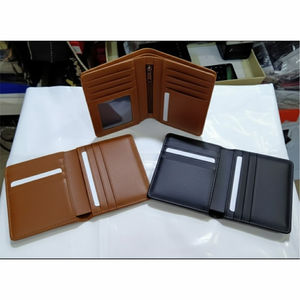 Top Grain Genuine Leather <b>Wallet</b> for Men <b>RFID</b> <b>Blocking</b> Bi fold Men's <b>Wallets</b> Credit Card Holder For US Latest Design - Product Image 2