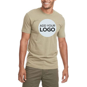 T-shirts en coton mélangé à coupe ajustée avec logo personnalisé - Tailles et couleurs personnalisables de haute qualité - Product Image 2