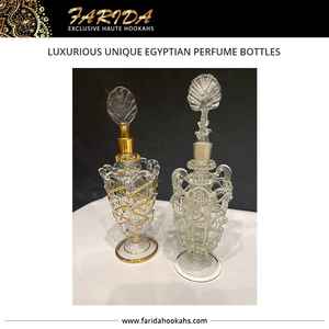 Los Más Lujosos Frascos de Perfume Egipcios Hechos a Mano con Grabado Ácido en Oro - Product Image 5