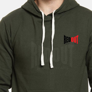 Nouveau design 2025 – Sweat à capuche homme 100 % coton, prix bas, couleur unie, décontracté, pour l'extérieur - Product Image 6