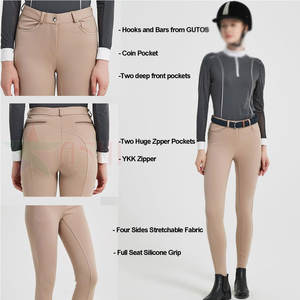 กางเกงขี่ม้าผู้หญิงคุณภาพสูงแบบสั่งทำพิเศษ กันน้ำ กันลม สีตามสั่ง รุ่น Jodhpur & Breeches - Product Image 5