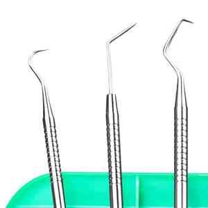 Kit de herramientas dentales, equipo de limpieza de dientes de relleno, Kit de Instrumentos dentales compuestos, 6 uds., Kit de herramientas dentales profesionales personalizadas - Product Image 6