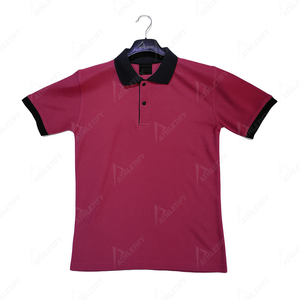 Camisa de golf para hombre de alta calidad 100% algodón de punto sólido bordado personalizado manga corta transpirable secado rápido servicio OEM - Product Image 2