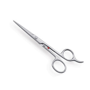 Tijeras de peluquero de acero inoxidable pulido con acabado, tijeras de peluquería con bordes afilados para usos profesionales - Product Image 1