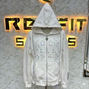 Nouvel arrivage, meilleur prix, sweat à capuche zippé le plus demandé, imprimé d'usine, sweat à capuche fabriqué à bas prix pour hommes - Product Image 3