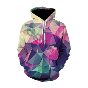 Sudaderas con capucha impresas por sublimación 3D personalizadas de alta calidad para hombres Nuevo logotipo bordado Sudaderas con capucha con estampado al por mayor - Product Image 4
