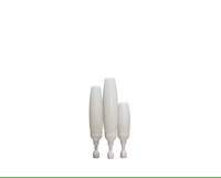 Botella con Gotero Airless Ecológica de PETG Serie KS/KB, Capacidad de 5ml y 15ml, Tapa de Rosca, para Champú, Loción, Cuidado de la Piel y Manos