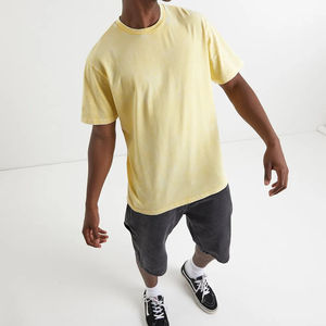 Camisetas de Verano para Hombre al por Mayor con Logotipo de Marca Personalizado, Transpirables, de Secado Rápido, Corte Regular, Ecológicas, Cuello Redondo, de Algodón, en Stock - Product Image 3