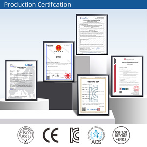 Robinet de cuisine monocommande monotrou en laiton moderne avec douchette extractible, mitigeur à poser sur plan, cartouche céramique - Product Image 5