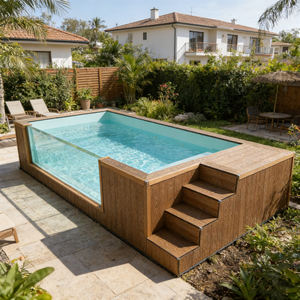 Piscine hors sol de 20 pieds avec pompe filtrante pour usage familial, jardin, hôtel ou complexe hôtelier - Product Image 6