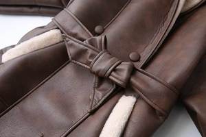 แจ็กเก็ตโค้ทตัวยาวของผู้หญิงเสื้อโค้ทแฟชั่นมีสไตล์สำหรับฤดูหนาว - Product Image 6