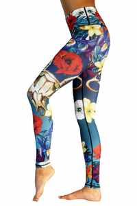 Latest Custom Logo Georgia Printed Yoga Leggings Breathable New & High Waist Eco-Friendly Dyeing Fashion Gym Leggings <b>For</b> <b>Women</b> - Product Image 2