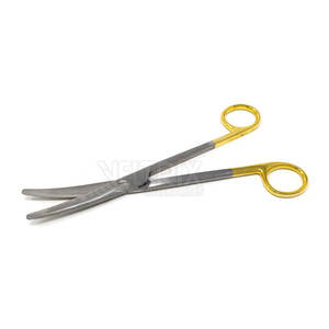 กรรไกรเมทเซนบัมโค้งทำจากทังสเตนคาร์ไบด์คุณภาพพรีเมียม ใช้สำหรับการผ่าตัด ใช้วัสดุที่ดีที่สุด ใช้ซ้ำได้ ขนาด 5 3/4 นิ้ว - Product Image 3