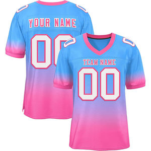 Urban Clubwear Ropa deportiva Secado rápido Transpirable Malla de poliéster Camisetas de fútbol americano Corto Tallas grandes Logotipo del equipo Nombre - Product Image 1