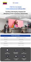 Canbest Fiw P1.5 1,53mm 5760x2400mm 18,89x7,87 Ft LED-Videowand-Bildschirm für die Hotellobby und den Bankettsaal in den USA