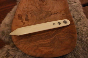 bone <b>folder</b> Bone <b>folder</b> for bookbinding <b>Paper</b> folding tool <b>Folder</b> - Product Image 3