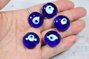 Vente chaude de haute qualité mauvais yeux cristal perles de verre au chalumeau 4/6/8/10/12 tailles pour la fabrication de bijoux à bricoler soi-même-vente en gros - Product Image 4