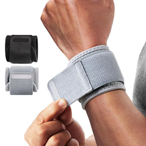 สายรัดข้อมือยกน้ำหนักแบบกำหนดเองพร้อมโลโก้ ขายส่ง สายรัดข้อมือเพาเวอร์ลิฟติ้ง ระบายอากาศได้ดี สำหรับออกกำลังกายในยิม รับผลิตแบบ OEM ขายส่ง - Product Image 1