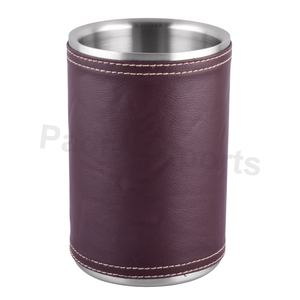 Kit de mixologie coloré pour la maison Ensemble d'outils de barre en cuir avec shakers à cocktail pour divertir les amis - Product Image 3