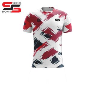 Maillot de football de haute qualité de vente chaude pour 100% polyester Design personnalisé maillot de football vêtements de sport - Product Image 5