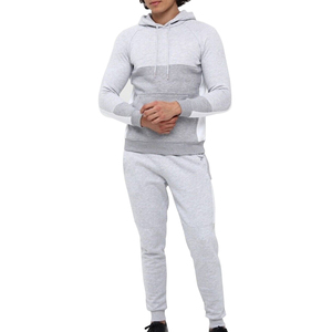 Customized Logo 100% Cotton Streetwear Men's Winter Tracksuit-Crew Neck Drawstring Closure Breathable & Eco-Friendly Lightweight - Product Image 1