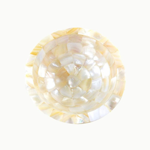 Mini bol rond en nacre dernière conception décoration de la maison bol vadrouille fruits secs dattes bol de serveur à un prix abordable - Product Image 2