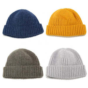 jacquard New Fashionable Winter <b>Beanie</b> 100% <b>Wool</b> Fabric Customized Color <b>Beanies</b> in Low Price <b>Beanies</b> - Product Image 3