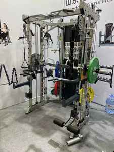 Máquina Smith Dual Todo en Uno con Sistema de Poleas Cruzadas - Programa de Ejercicio Unisex - Product Image 3