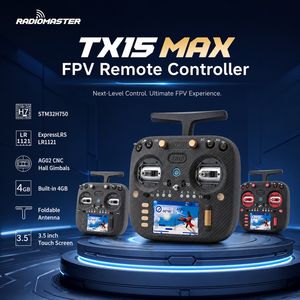 Télécommande FPV TX15 Max en fibre de carbone pour drone, 3 options de couleur pour le pilotage RC - Product Image 2