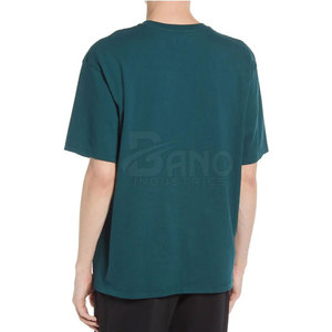Meilleure qualité T-shirt élégant en coton et polyester fait Streetwear à col en V Offre Spéciale tissu tricoté - Product Image 3