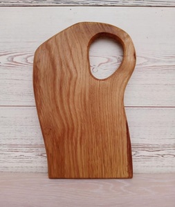 Logotipo personalizado, venta al por mayor de cocina, tabla de cortar de madera de bambú grande, juego de borad de corte de madera de bambú orgánico con asa - Product Image 3