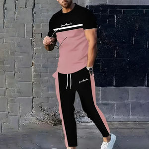 เสื้อยืดและกางเกงผู้ชายแปลกใหม่ดีไซน์ใหม่ล่าสุดสำหรับฤดูร้อน2025 - Product Image 1