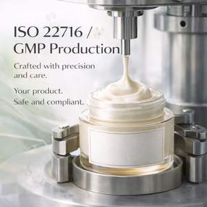 Échantillon gratuit de crème et lotion pour le visage anti-âge, éclaircissante et correctrice de la pigmentation, avec revitalisant pour la peau, emballage en flacon et boîte - Product Image 4