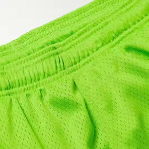 Entrenamiento gimnasio logotipo personalizado estiramiento poliéster Spandex transpirable activo Atlético Split Hem entrenamiento Fitness correr hombres gimnasio pantalones cortos - Product Image 4