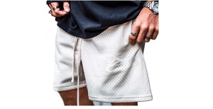 Shorts d'entraînement d'été pour hommes, conception OEM, séchage rapide, toile écologique, logo personnalisé, motif uni, poches, sublimation rapide - Product Image 5