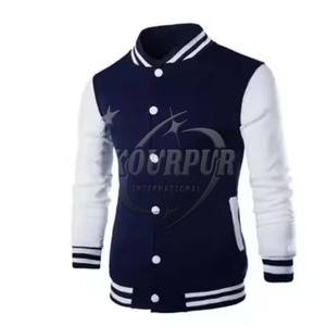 Original Wholesale Unisex <b>Letterman</b> <b>Jackets</b> Custom Woolen With Leather Sleeves Baseball College <b>Jackets</b> 2025 Top Quality <b>Jacket</b> - Product Image 1
