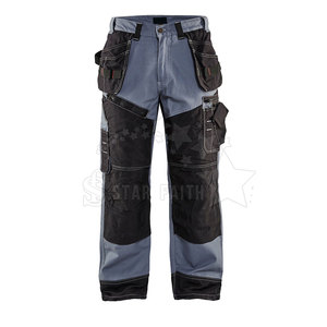 Pantalon de vêtements de travail de sécurité en coton lourd personnalisé personnalisé avec flash LED ANSI classe 1 OEM Service de logo personnalisé - Product Image 1