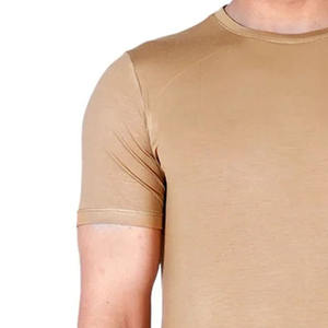 Camiseta de verano de alta calidad para hombre, camiseta sólida de poliéster, ropa usada para hombre, camiseta informal de manga corta con cuello redondo para hombre - Product Image 5