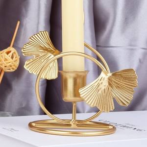 Aluminium Embossed Design Metal <b>Gold</b> Plated <b>Candle</b> Holder Home Decor Best Selling Stylish <b>Candle</b> Holder - Product Image 2