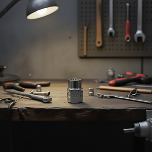 Chiavi a Bussola Esagonali e Quadrate Cromate da 1/2 Pollice con Attacco Femmina - Product Image 3