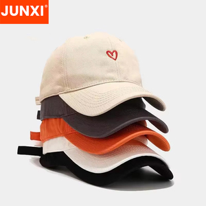 Custom High Quality Cotton Plain Embroidery Logo Soft 6 Panel Baseball Cap Men Unstructured Adjustable Dad <strong>Hat</strong> - Product Image 1
