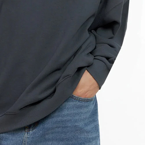 Sudadera Extra Grande para Hombre, de Felpa Francesa, Transpirable, Holgada, Informal, Modelo 2026, Sudadera Extra Grande para Hombre, Corte Holgado - Product Image 4