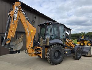 CASE 575N Backhoe Loader Extendahoe Utility Loader Enclosed Cab Construction Equipment - Product Image 6