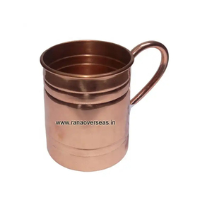 Top vente solide pur cuivre tasse Style moderne boisson pour ayurveda avantages pour la santé maison ustensiles de cuisine utilisation - Product Image 1