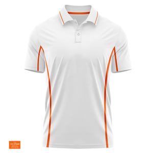 Polo pour homme en jersey 100% polyester, motif uni, design sublimé, manches courtes, uniformes coupés et cousus - Product Image 4